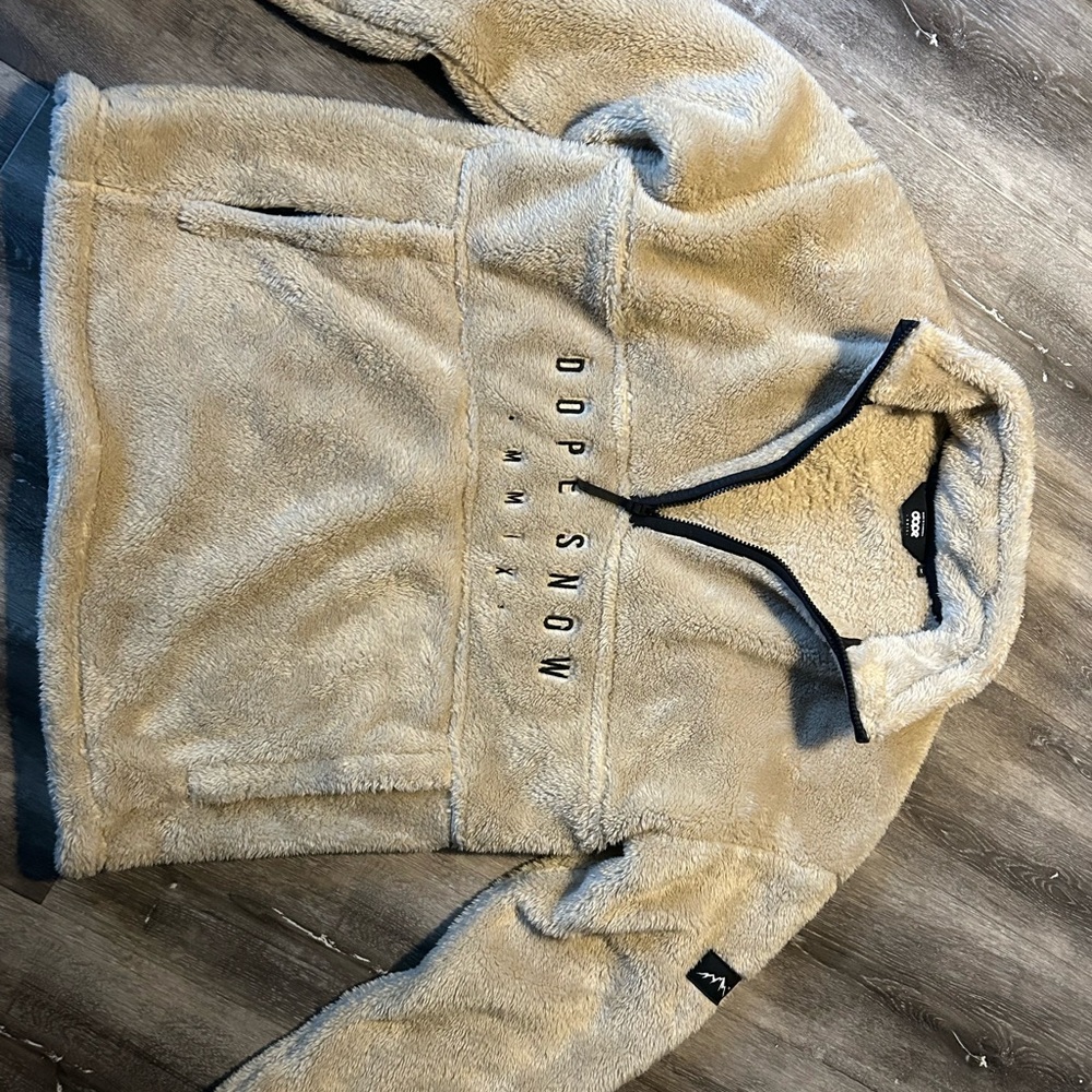 DOPE Cream Fleece Jacket